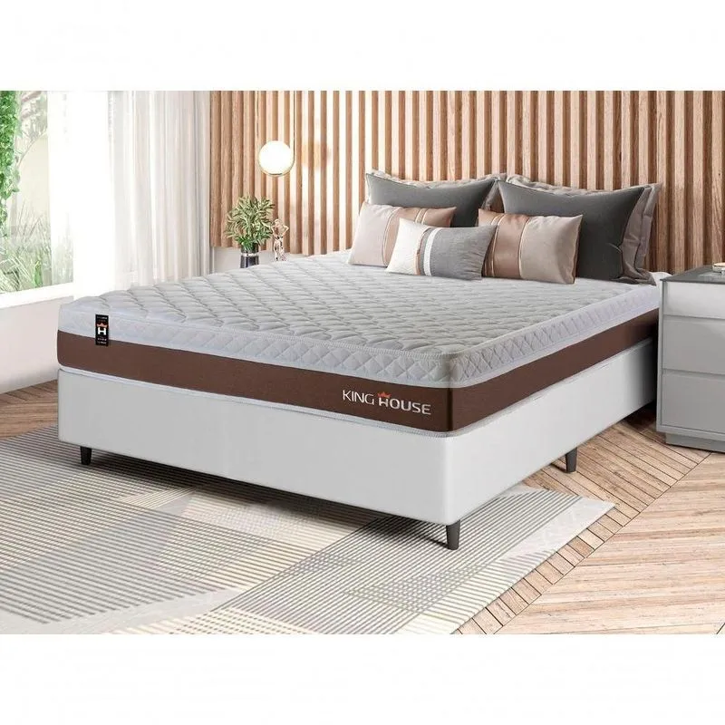 Cama Box Molas Ensacadas Venice Casal 138x188 King House