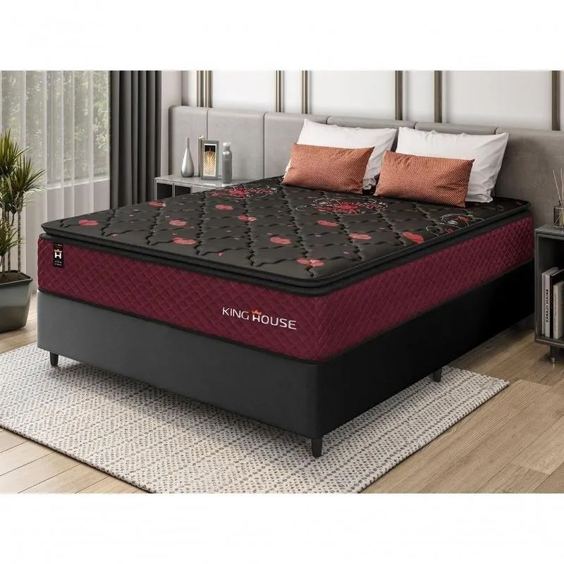 Cama Box Molas Ensacadas Toronto Casal 138x188 King House