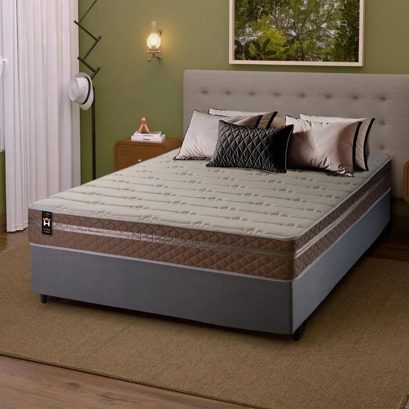 Cama Box Molas Ensacadas Georgia Casal 138x188 King House