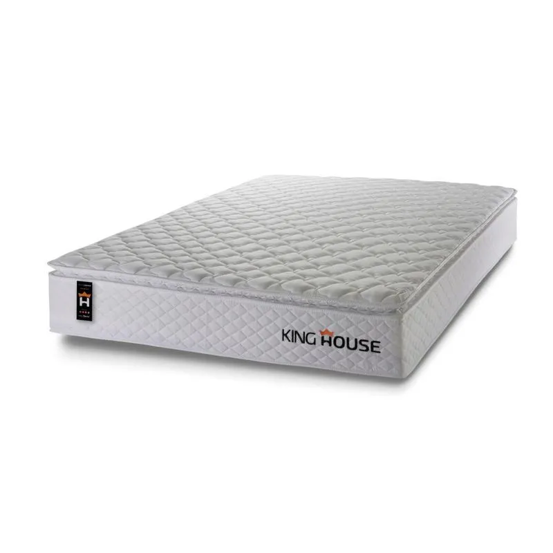 Colchão c/ Molas Ensacadas New Moon Branco King 193x203x28
