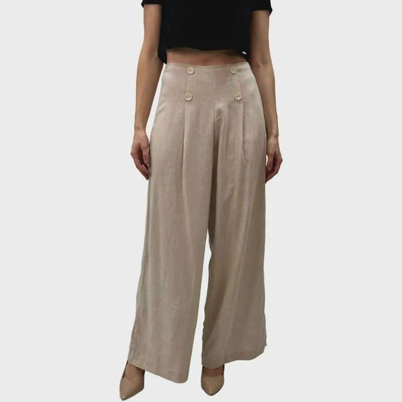 Calça Formitz Pantalona Tecido Feminina