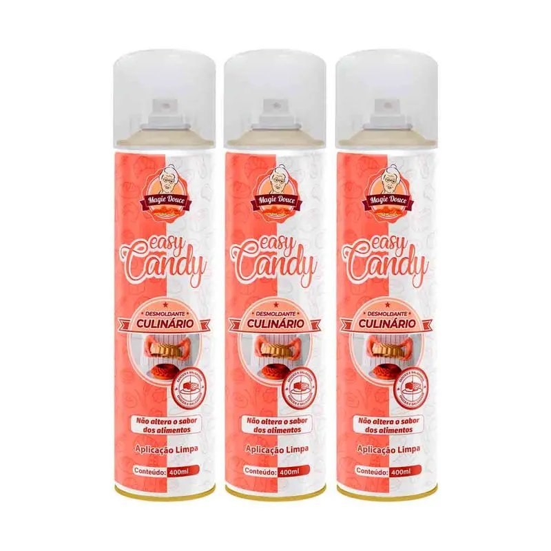 Kit 3 Desmoldantes Culinário Magie Douce 3 X 400ml