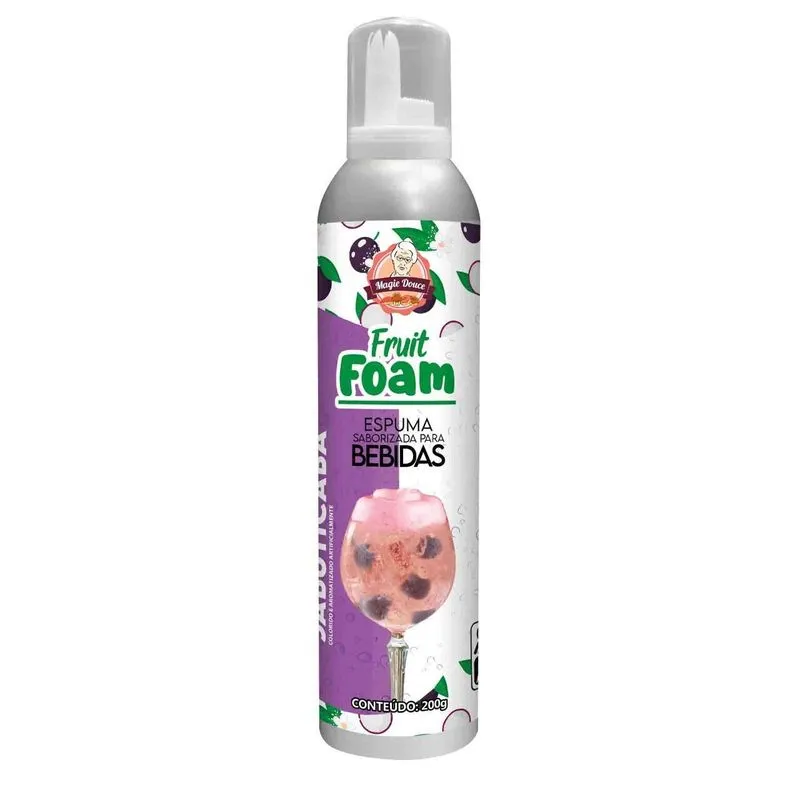 Espuma Saborizada Fruit Foam - Jabuticaba 200g