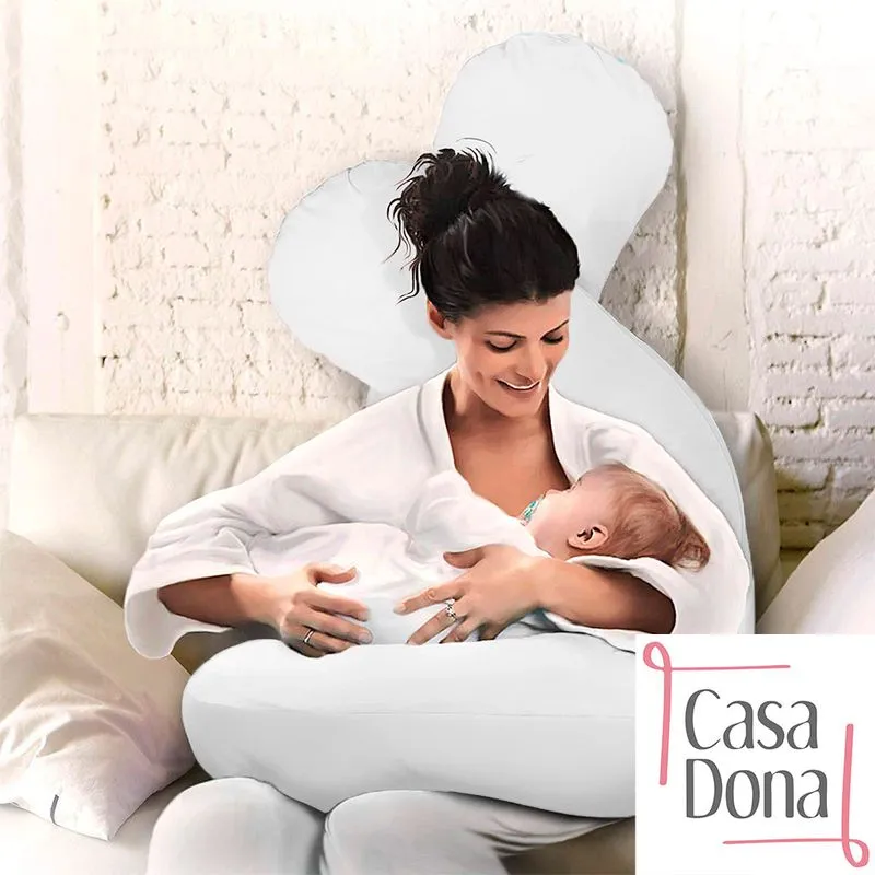 Travesseiro Para Gestante Mamãe E Bebê Aconchego Casa Dona