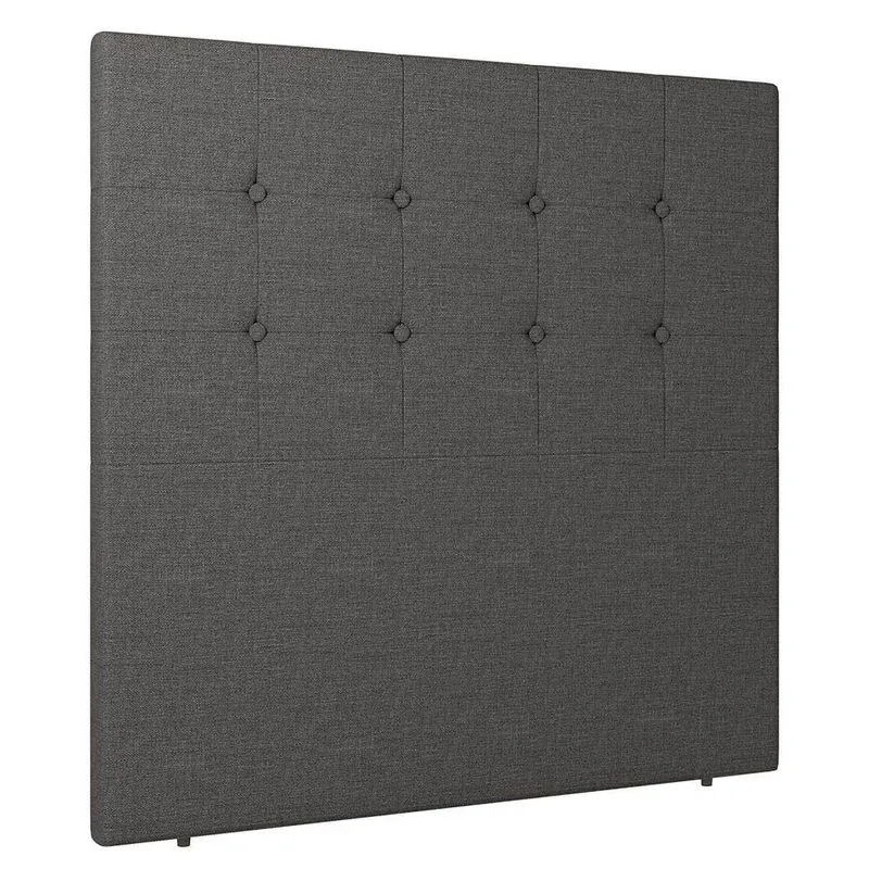 Cabeceira Cama Box Casal Queen Size Luana 160cm Linho Cinza