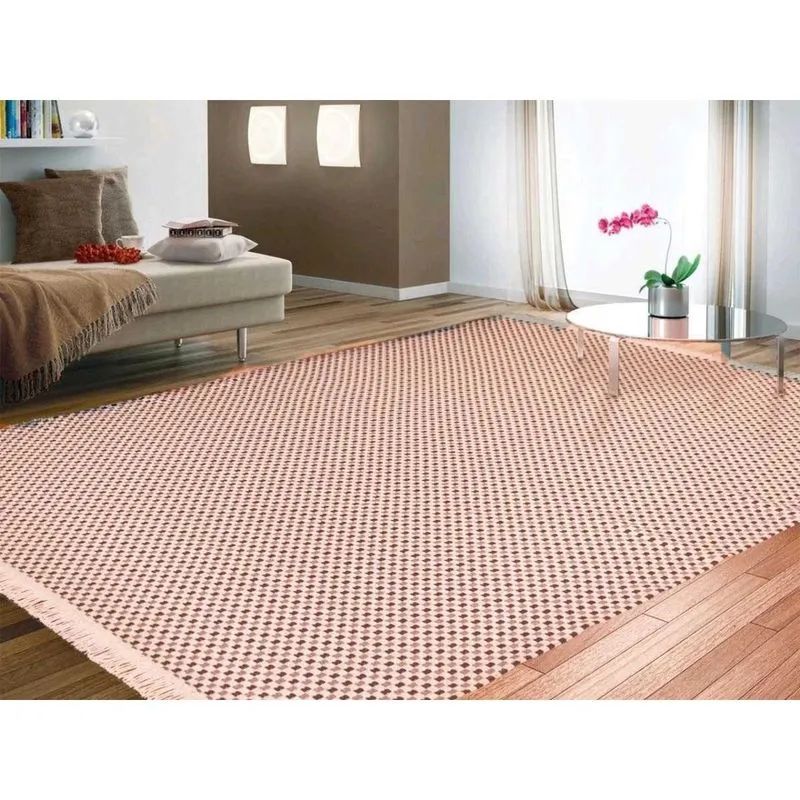Tapete Para Sala Tapete Tear 100% Algodão 2,50M X 2,00M Xb