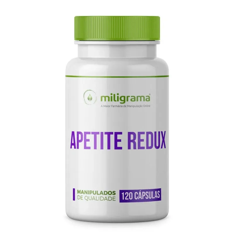Apetite Redux com Assafre + Garcínia + 5HTP 120 Cápsulas