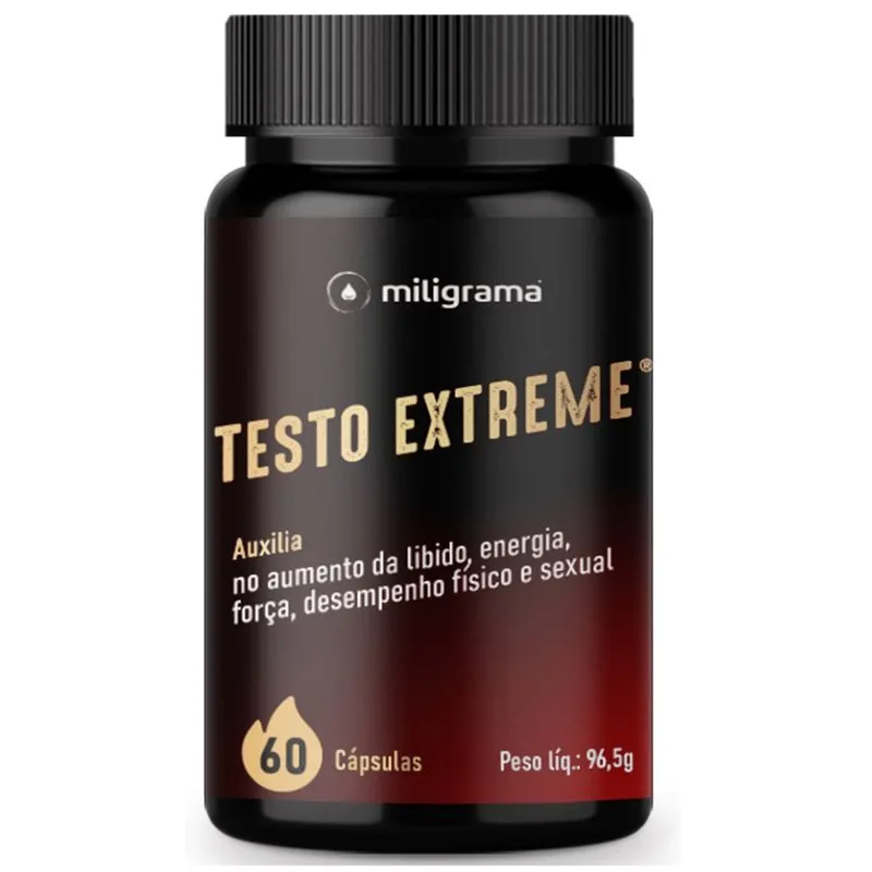 Testo Extreme 60 Cápsulas
