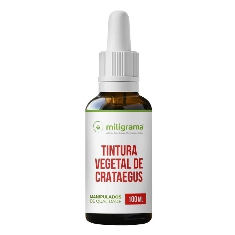 Tintura Vegetal de Crataegus 100ml - Miligrama