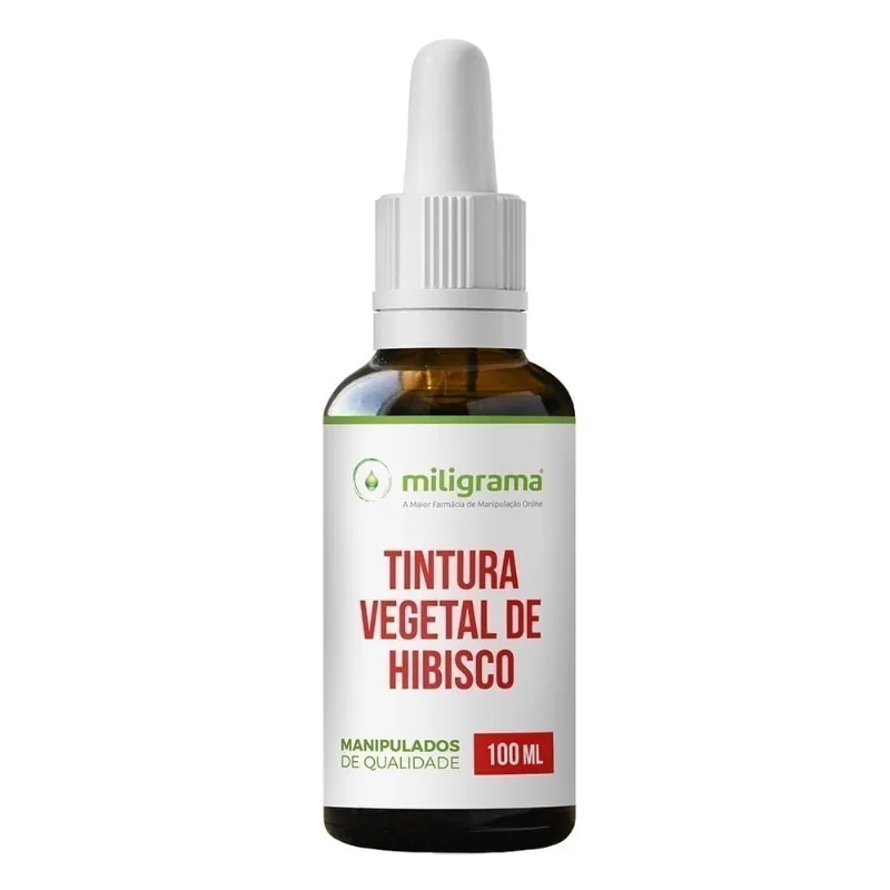 Tintura Vegetal de Hibisco 100mL