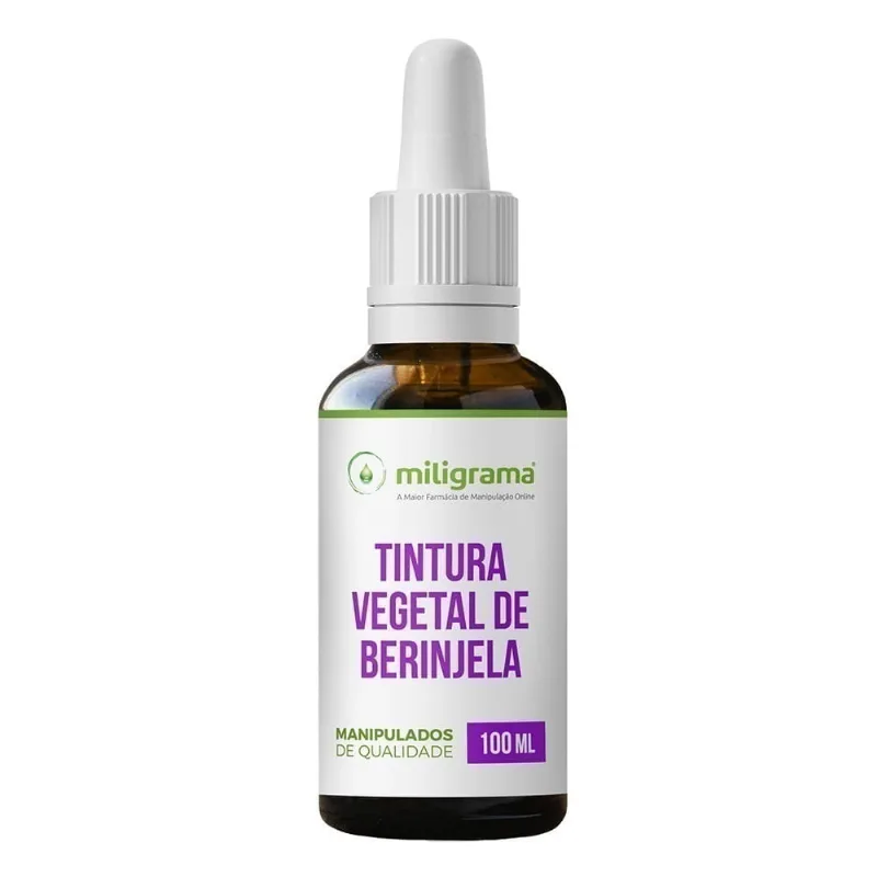 Tintura Vegetal de Berinjela 100ml