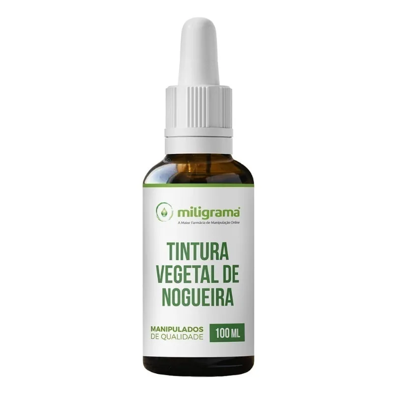 Tintura Vegetal de Nogueira 100ml - Miligrama