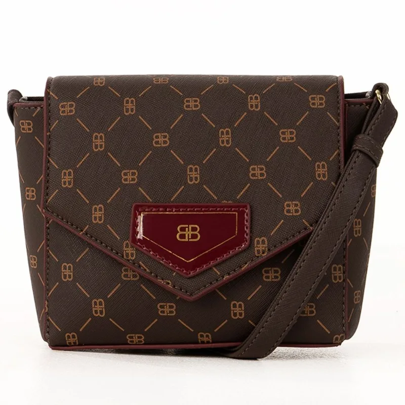 Bolsa Transversal Feminina Be Forever Rafitthy 33.13303 Marrom