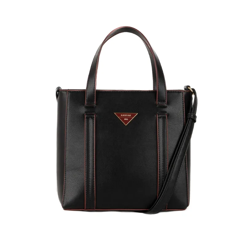 Bolsa Feminina Rafitthy Tote Média Preto/bordô - U