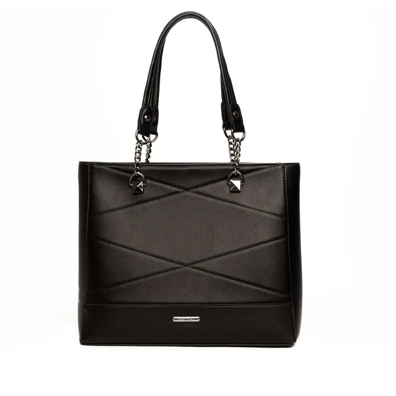 Bolsa Feminina Rafitthy Tote Média Preta - U