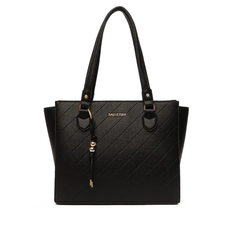 Bolsa Feminina Rafitthy Tote Média Preta - U