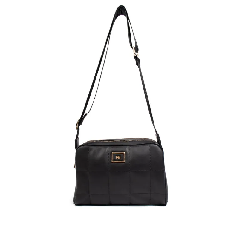 Bolsa Feminina Rafitthy Transversal Pequena Preto - U