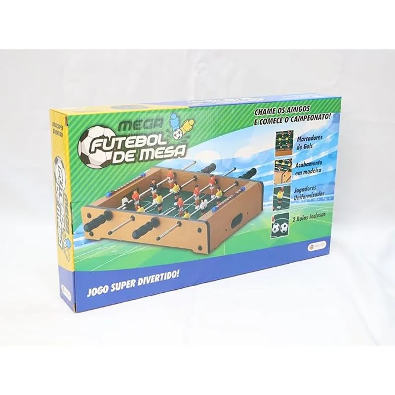 Jogo Mega Futebol De Mesa - Madeira SHINY TOYS