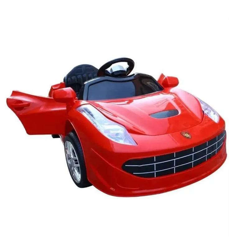 Carro Elétrico Esportivo Vermelho Controle Remoto 12v
