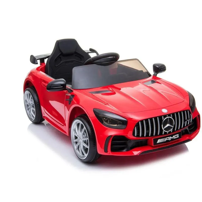 Carro Elétrico Mercedes Benz Amg Vermelha 12v C/r Shiny Toys
