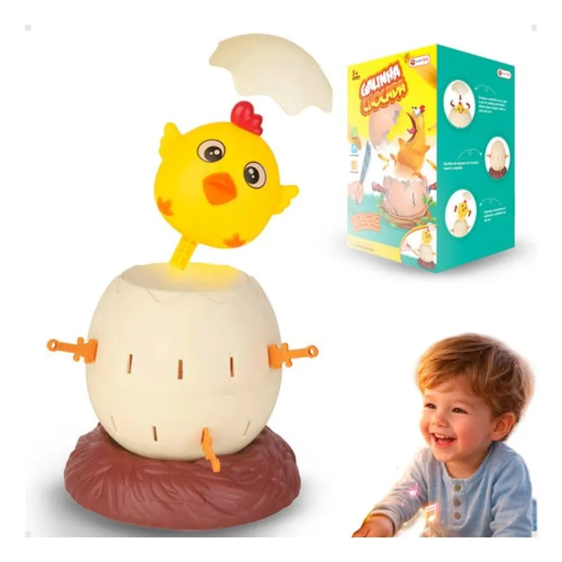 JOGO INFANTIL QUEBRA OVO DE GALINHA