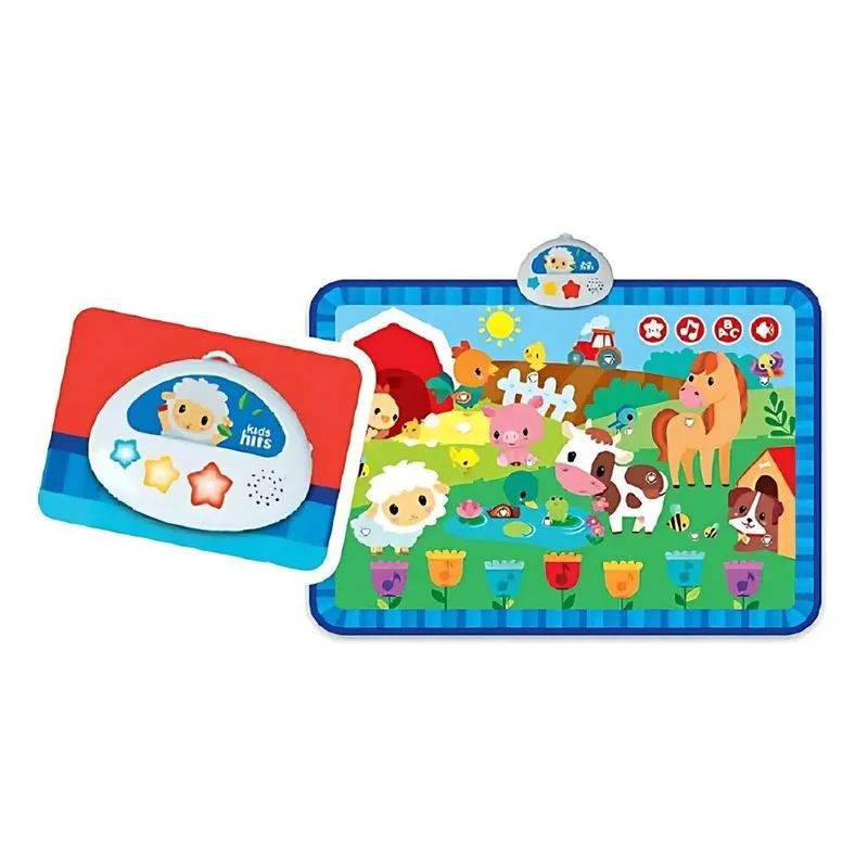 Tapete Infantil Shiny Toys Com Luz E Som Vaquinha