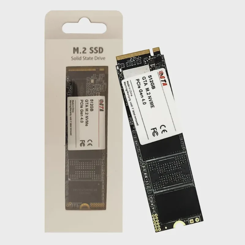Ssd 512gb M.2 NVMe PCIe 4.0 4000mb/s Leit - 3000mb/s Grav SSD512GBM4S gta Tech