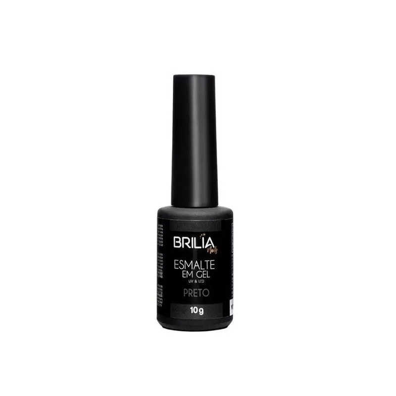Brilia Nail Esmalte Essencial Preto 10g