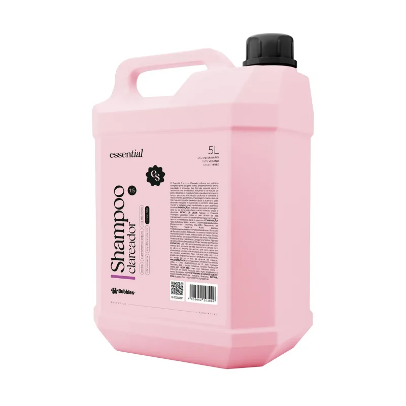 SHAMPOO PET CLAREADOR ESSENTIAL 5L (1:5)