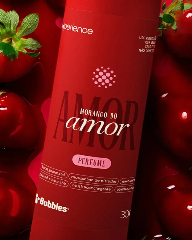 PERFUME PET MORANGO DO AMOR XPERIENCE 300ML