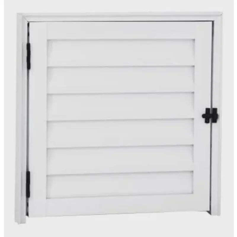 Abrigo / Alçapão 80cm X 60cm Alumínio Branco