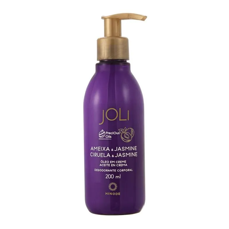 Óleo em Creme Joli Ameixa e Jasmine 200ml