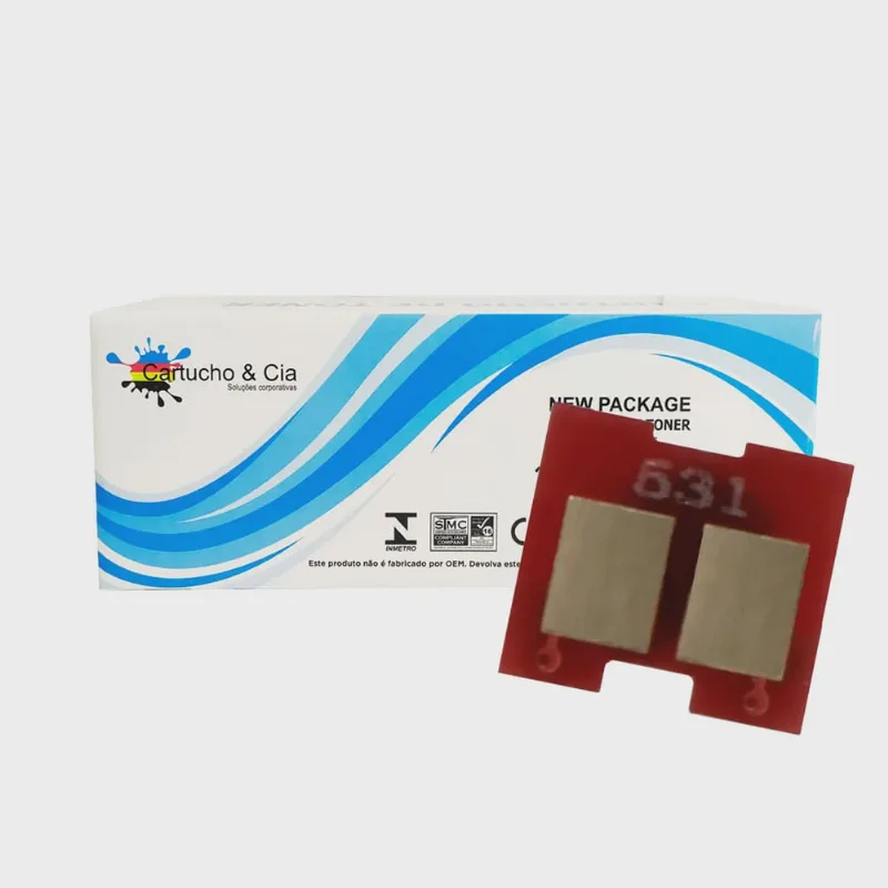 Chip hp CC530A preto universal 2320 2025 2320N 2320NF 2320MFP 2025DN 3.000 páginas - cartucho & cia
