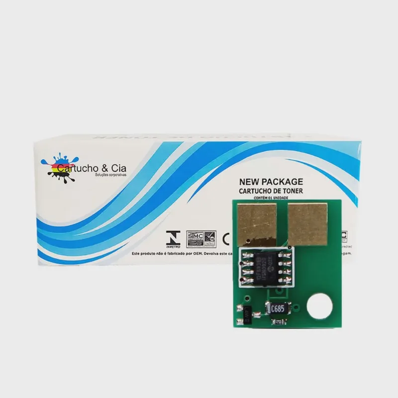 Chip lexmark E220 12S0300 E321 E323 3.000 páginas - cartucho & cia