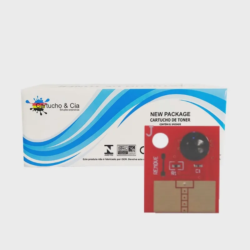 Chip lexmark E230 E232 E240 E330 E332 E340 E342 E342N toner 24038SL 6.000 páginas - cartucho & cia