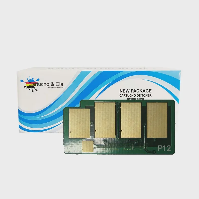 Chip samsung SCX4600 SCX4623 SCX4623F SCX4623FN ML1915 ML2525 D105S D105L 2.500 páginas - cartucho & cia