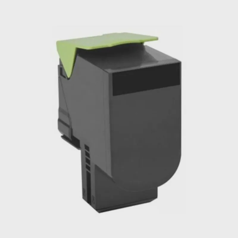Kit 3x Toner Comp. Lexmark CX417de CS417 Black + Ciano + Amarelo