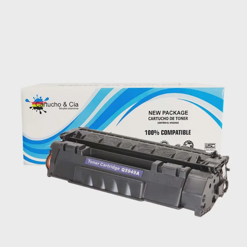 Toner Compatível Q7553A 53A P2015 P2014 M2727 P2015 2.5K