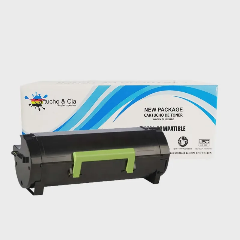 Toner Comp Lexmark 50F4X00 MS410 MS415 MS510 MS610 Black 10K