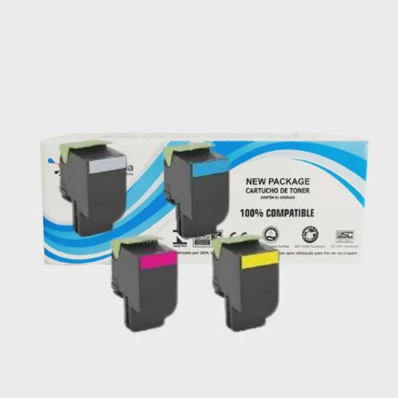 Toner Comp Lexmark 71B4HC0 CX417DE CS417DN CX417 Ciano 3.5K