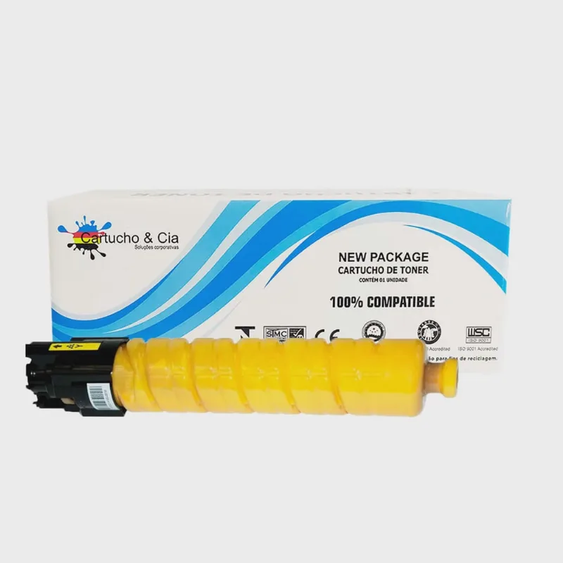 Toner Comp. Ricoh Amarelo spc 430 SPC430 SPC431DN 18.5K