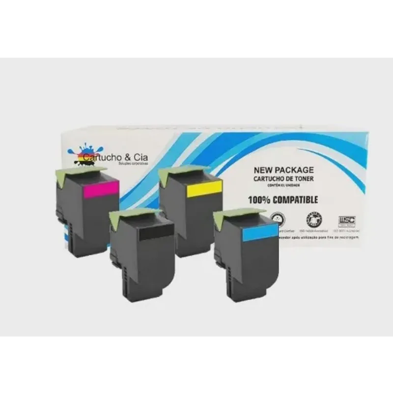 Toner Compatível Lexmark 74C4SC0 CS720 CX725 CS725 Black 7K