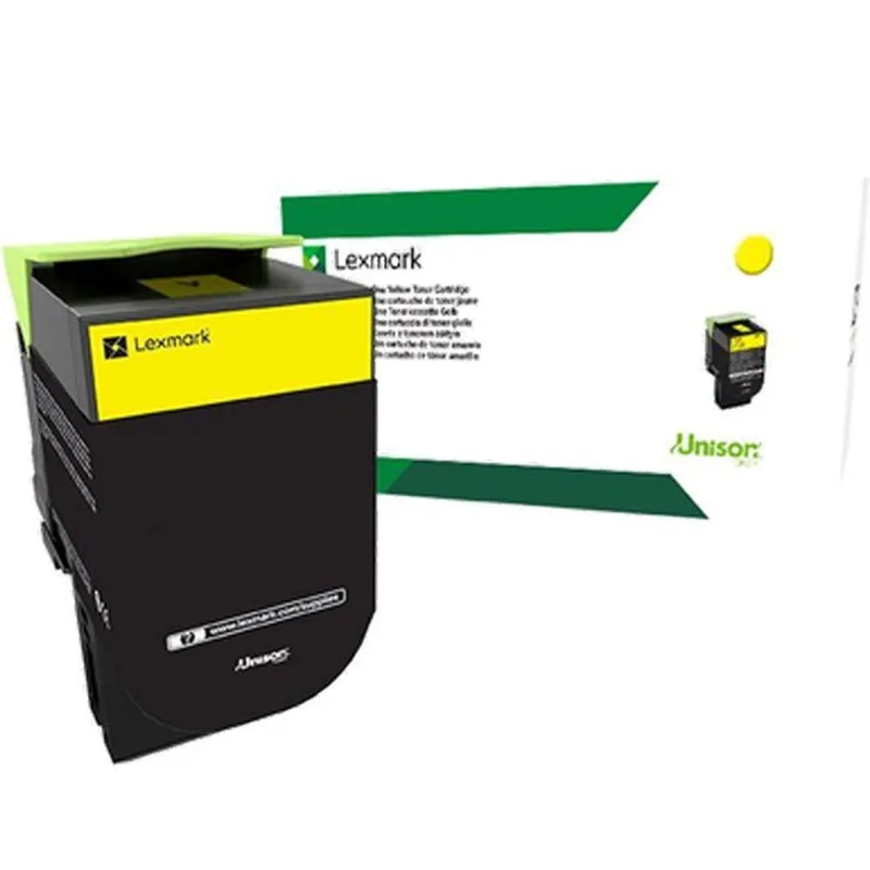 Toner Lexmark 78CBXY0 Amarelo Original Rendimento 5000 Páginas