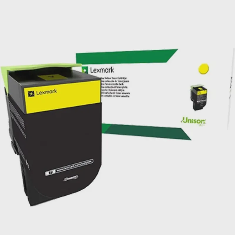Toner Lexmark Original 78C4XY0 78CBXY0 78C4X 622 Amarelo 5K