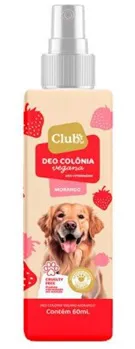 DEOCOLONIA VEGANO MORANGO 60ML CLUB PET - petshop Malu