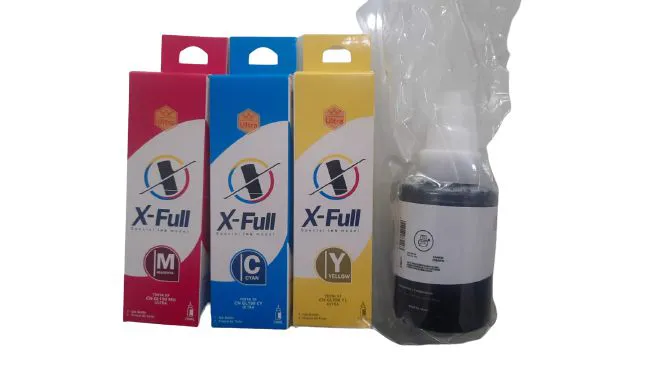 KIT REFIL DE TINTA PARA CANON GL 190 BK/YELLOW/CYAN/MAGENTA