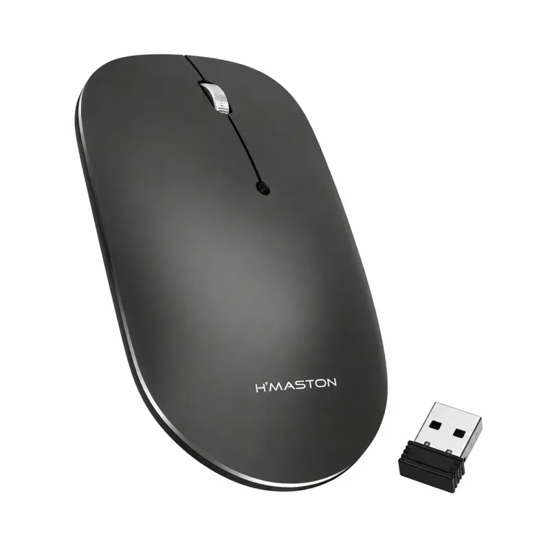 Mouse Sem Fio H'Maston SHA-08 1200DPI 2.4GHz