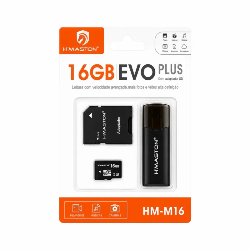 Cartão de Memória 16GB HM-M16 Hmaston