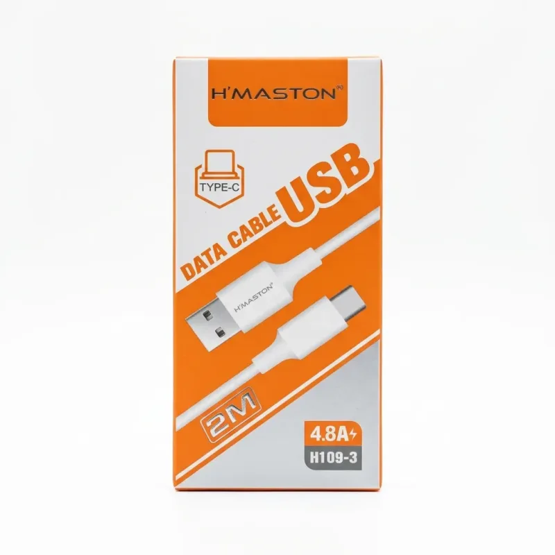 Cabo H'Maston USB Type-C 4.8A 2M H109-3