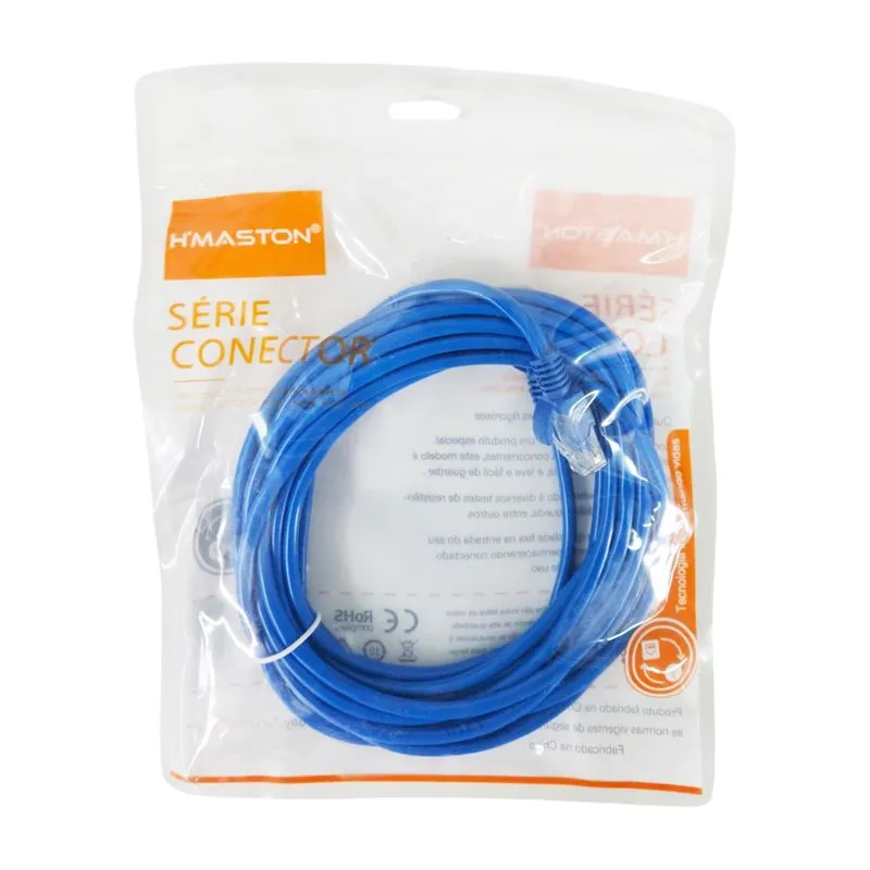Cabo de Rede RJ45 5 Metros CR-5 Hmaston - UN